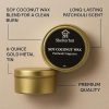 Shelterhut Gold Patchouli_3 Shelterhut Gold Patchouli Scented Soy Coconut Blend Candle – 6 oz Travel Tin (2 Pack)