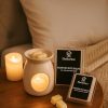 wax_3 Shelterhut Scented Wax Melts – Soy Coconut Blend, Black, 3 x 3 Inches (3 Pack)