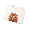 444 Flame Spirit Art Crewneck Sweatshirt | Shelterhut