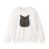 Bella Black Cat Art Crewneck Sweatshirt | Shelterhut