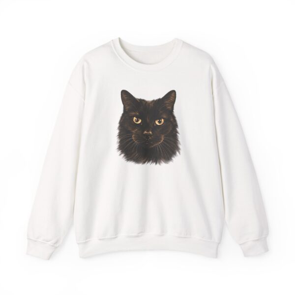 Bella Black Cat Art Crewneck Sweatshirt | Shelterhut