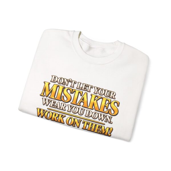 Don’t Let Your Mistakes Wear You Down by Roger L. Crique Art Hoodie | Shelterhut