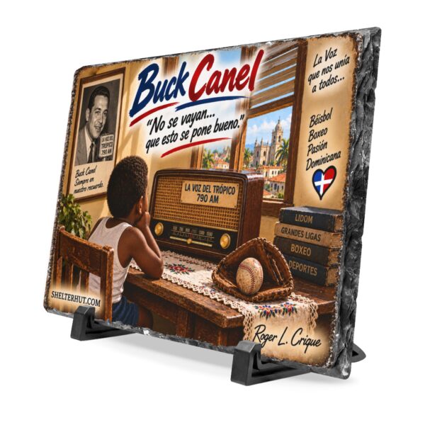 1248086637701967945_2048.jpeg Roger L. Crique Dominican Heritage Slate Desk Plaque | Buck Canel – La Voz que nos Unía