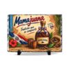 Roger L. Crique Dominican Heritage Slate Desk Plaque | Mamajuana