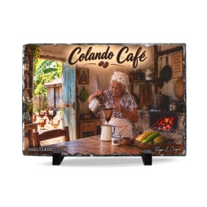 1472219182235139489_2048.jpeg Roger L. Crique Dominican Kitchen Slate Desk Plaque | Colando Café