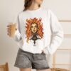 444 Flame Spirit Art Crewneck Sweatshirt | Shelterhut
