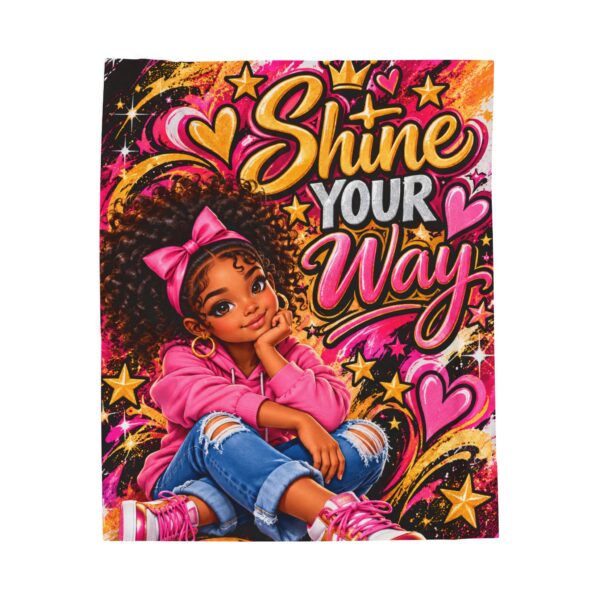 Shine Your Way by Roger L. Crique Art Throw Blanket | Shelterhut