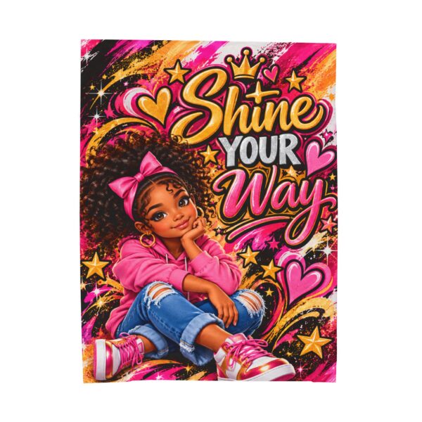 Shine Your Way by Roger L. Crique Art Throw Blanket | Shelterhut
