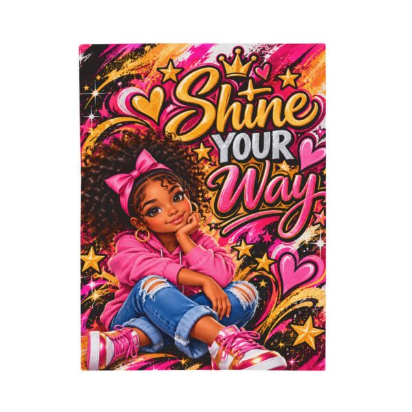 Shine Your Way by Roger L. Crique Art Throw Blanket | Shelterhut