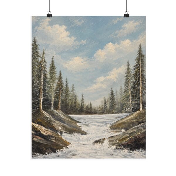 Roger L. Crique | Hidden Visions Collection | Where the White Water Flows