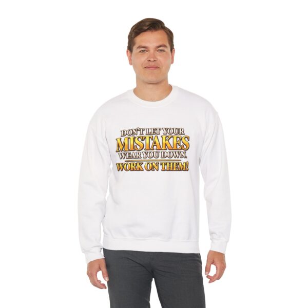 Don’t Let Your Mistakes Wear You Down by Roger L. Crique Art Hoodie | Shelterhut