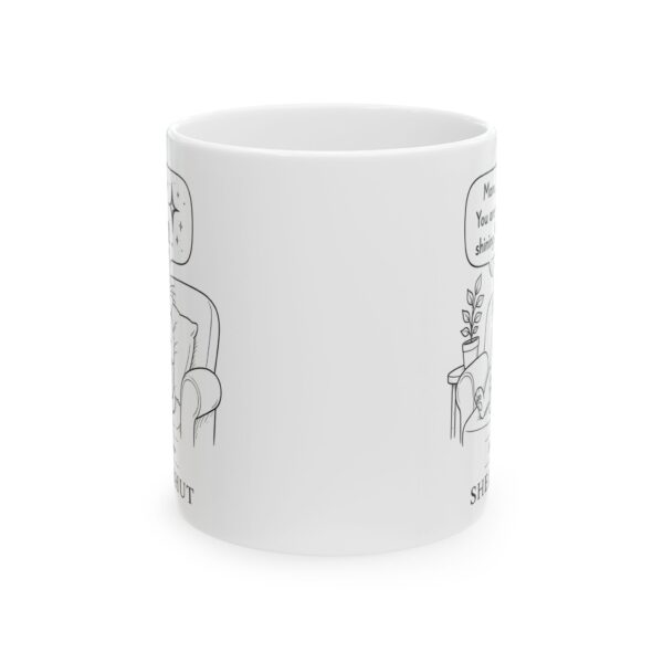 3890172395995110284_2048.jpeg Roger L. Crique Mom You're My Star Pet Square Ceramic Mug