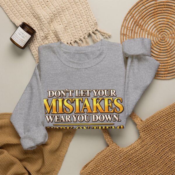Don’t Let Your Mistakes Wear You Down by Roger L. Crique Art Hoodie | Shelterhut