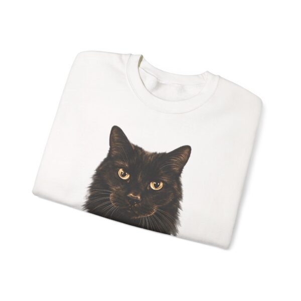 Bella Black Cat Art Crewneck Sweatshirt | Shelterhut
