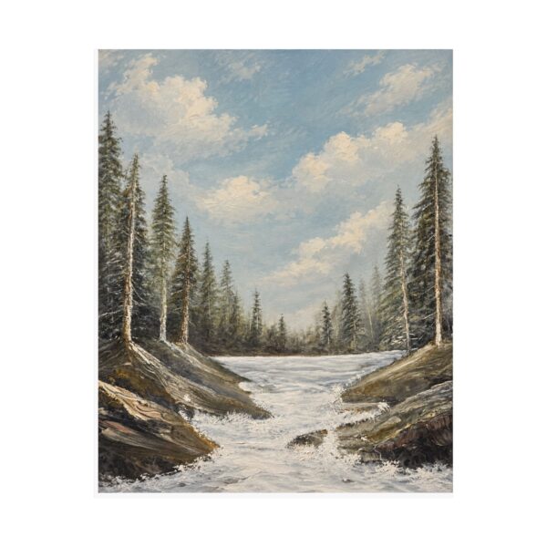 Roger L. Crique | Hidden Visions Collection | Where the White Water Flows