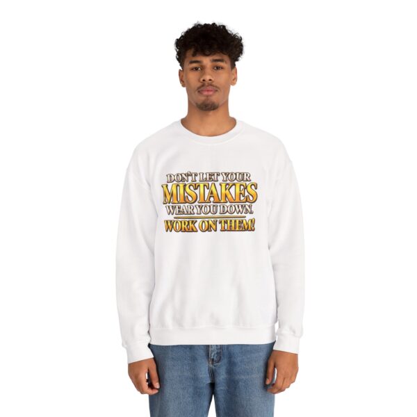 Don’t Let Your Mistakes Wear You Down by Roger L. Crique Art Hoodie | Shelterhut