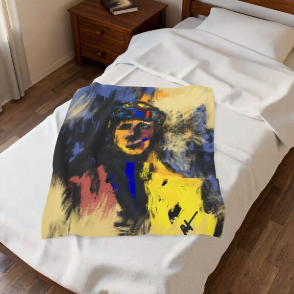 5166473670236416402_2048.jpeg Between Two Worlds – Velveteen Plush Blanket by Roger L. Crique Art Throw