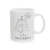 Roger L. Crique Pim & Pum Pet Square Ceramic Mug
