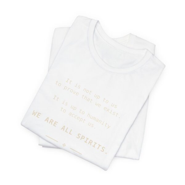 Roger L. Crique We Are All Spirits Quote/ Shelterhut Signature Tee