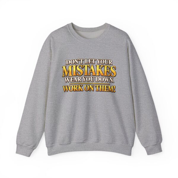 Don’t Let Your Mistakes Wear You Down by Roger L. Crique Art Hoodie | Shelterhut