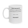 8606045355530605894_2048.jpeg Roger L. Crique Discernment Quote Ceramic Mug