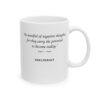 9174125328556156727_2048.jpeg Roger L. Crique Mindful Thoughts Quote Ceramic Mug