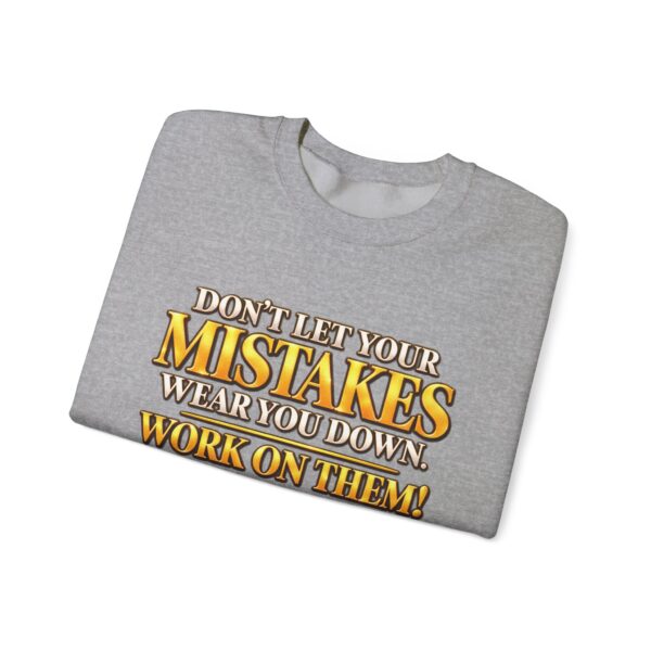 Don’t Let Your Mistakes Wear You Down by Roger L. Crique Art Hoodie | Shelterhut