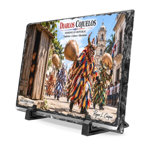 9574752383052905311_2048.jpeg Roger L. Crique Heritage Collection Slate Desk Plaque | Diablos Cojuelos