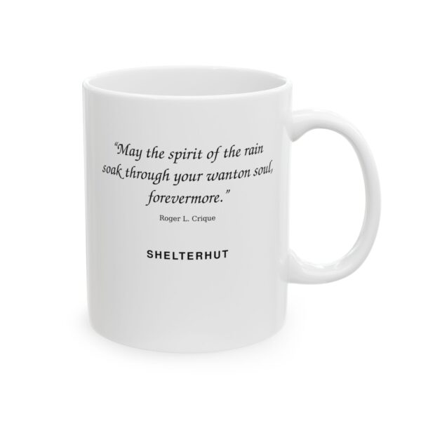 9687189151195737601_2048.jpeg Roger L. Crique Rain Poem Quote Ceramic Mug | 11oz 15oz