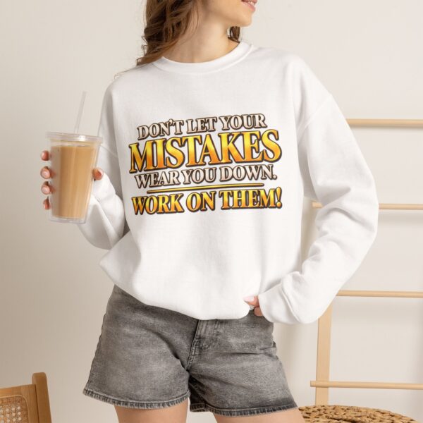 Don’t Let Your Mistakes Wear You Down by Roger L. Crique Art Hoodie | Shelterhut
