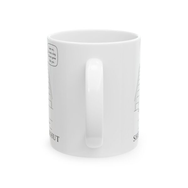 Roger L. Crique Pim & Pum Pet Square Ceramic Mug