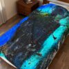 12298972889359442878_2048.jpeg Visions in Three I – Velveteen Plush Art Throw by Roger L. Crique | Shelterhut