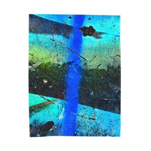 Visions in Three II – Velveteen Plush Art Throw by Roger L. Crique | Shelterhut