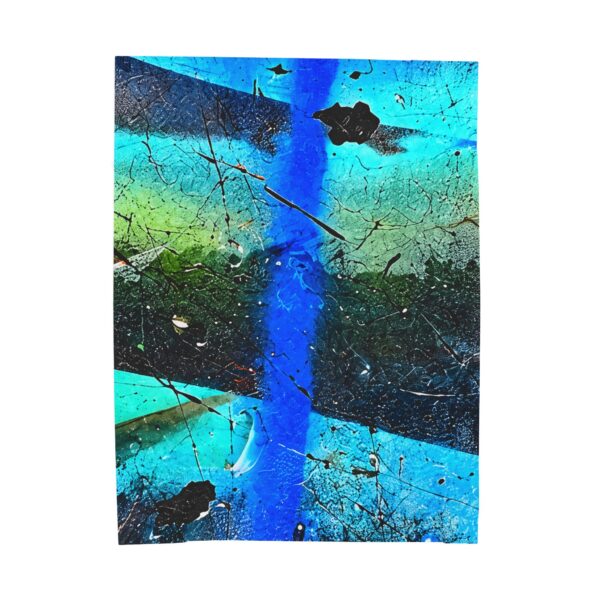 12467954214440510655_2048.jpeg Visions in Three II – Velveteen Plush Art Throw by Roger L. Crique | Shelterhut