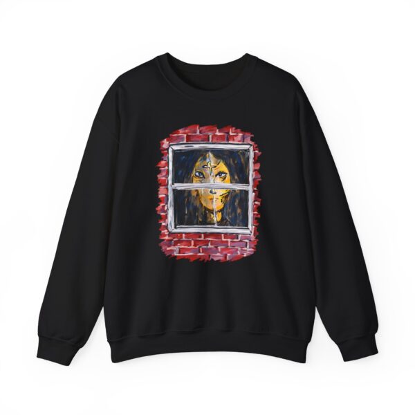 Behind the Window Art Crewneck Sweatshirt | Shelterhut