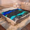 15500729467933218477_2048.jpeg Visions in Three I – Velveteen Plush Art Throw by Roger L. Crique | Shelterhut