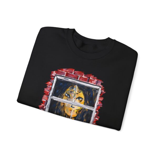 Behind the Window Art Crewneck Sweatshirt | Shelterhut
