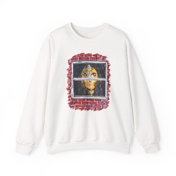 Behind the Window Art Crewneck Sweatshirt | Shelterhut