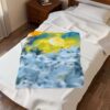 18401747706791834835_2048.jpeg Beyond the Clouds – Velveteen Plush Art Blanket by Roger L. Crique