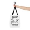 276368416017554189_2048-1.jpeg Roger L. Crique | Been There, Done That, Don't Care – Cat Attitude Tote Bag