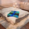 2813665467138342171_2048.jpeg Visions in Three II – Velveteen Plush Art Throw by Roger L. Crique | Shelterhut