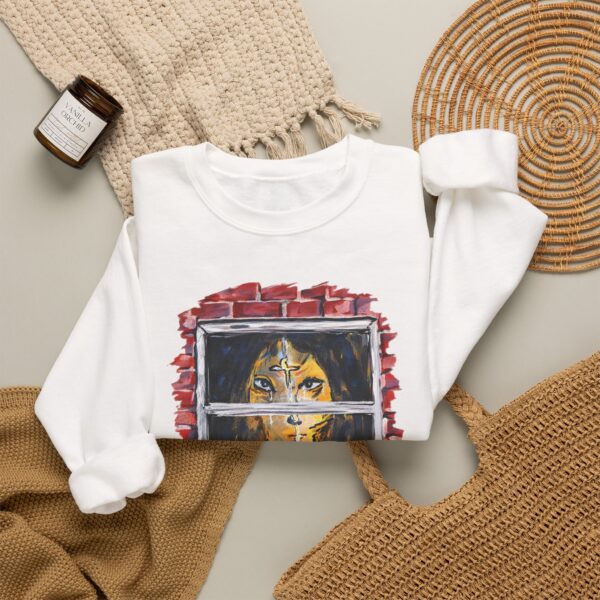 Behind the Window Art Crewneck Sweatshirt | Shelterhut