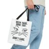 449757807703239465_2048-1.jpeg Roger L. Crique | Been There, Done That, Don't Care – Cat Attitude Tote Bag
