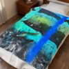 5045540516756157374_2048.jpeg Visions in Three III – Velveteen Plush Art Throw by Roger L. Crique | Shelterhut