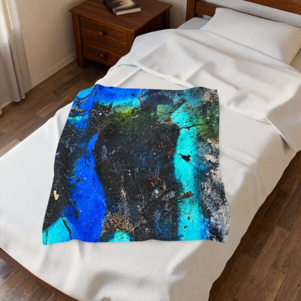 6126668772675578322_2048.jpeg Visions in Three I – Velveteen Plush Art Throw by Roger L. Crique | Shelterhut