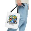 7790261760818297419_2048.jpeg Roger L. Crique | Who's Laughing Now? Artistic World Tote Bag