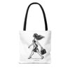 Roger L. Crique | Walk in Style – Elegant Fashion Silhouette Tote Bag