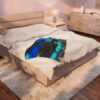 7998238823956226525_2048.jpeg Visions in Three I – Velveteen Plush Art Throw by Roger L. Crique | Shelterhut