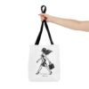 Roger L. Crique | Walk in Style – Elegant Fashion Silhouette Tote Bag