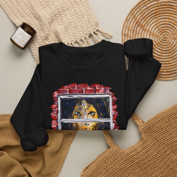 Behind the Window Art Crewneck Sweatshirt | Shelterhut